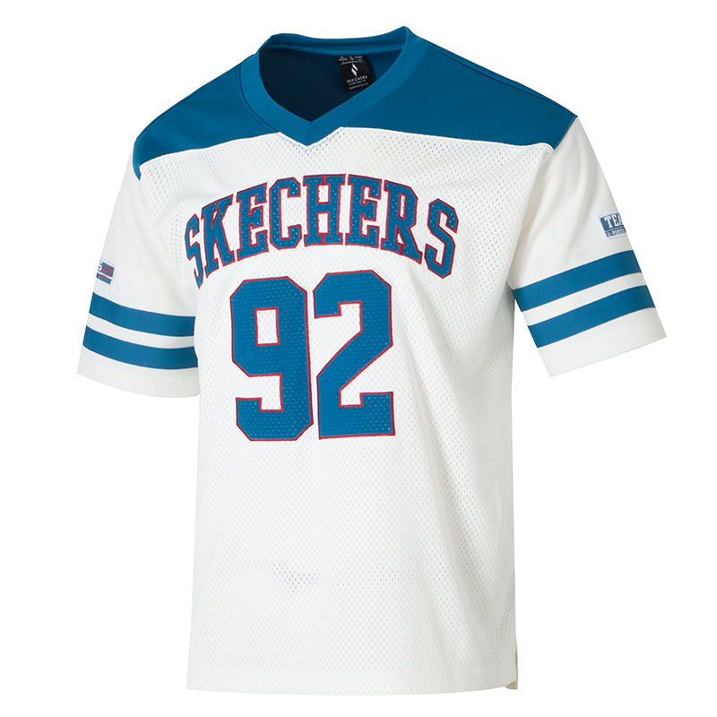 Skechers Sportlife SS25 T Shirt Unisex White
