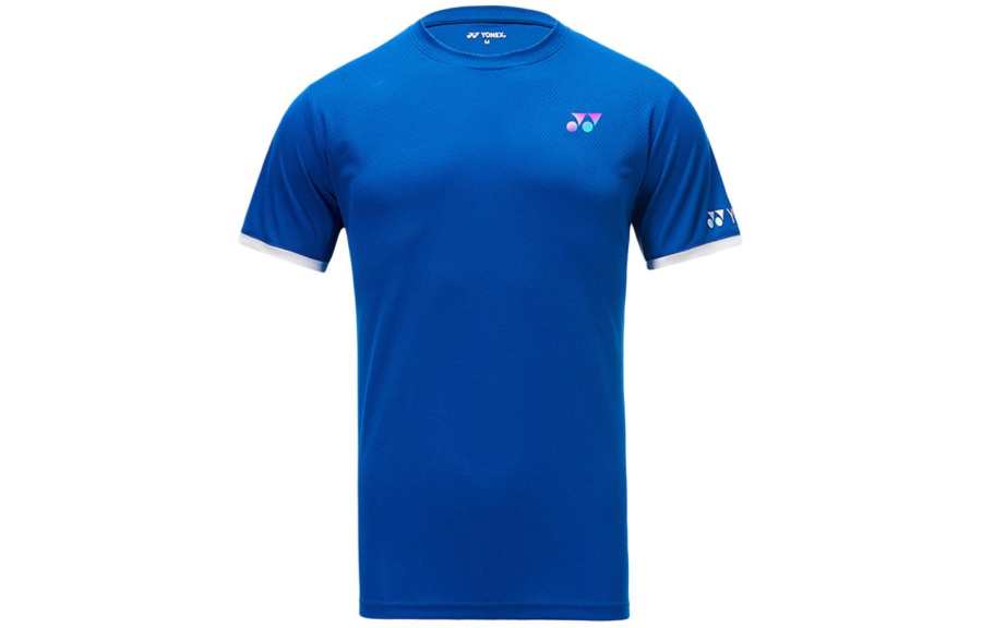 YONEX T Shirts Men's Crew Neck Moderate Straight Fit