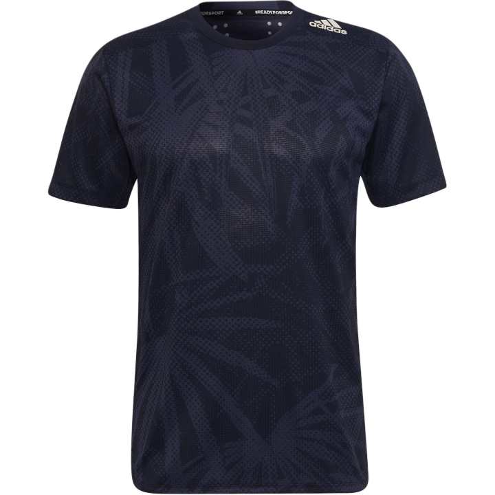 Adidas Adidas HIIT T Shirt Men's Dark Gray & Navy Blue
