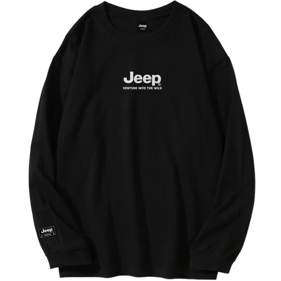 Jeep T Shirts Unisex Crew Neck Moderate Straight Fit