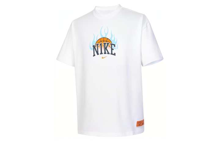 Nike Nike T Shirts Men's White Crew Neck Moderate