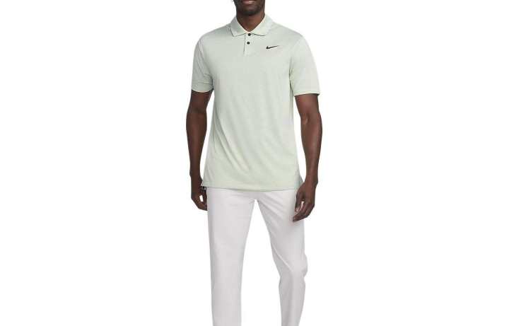 Nike Nike T Shirts Men's Melon Green Moderate Straight Fit
