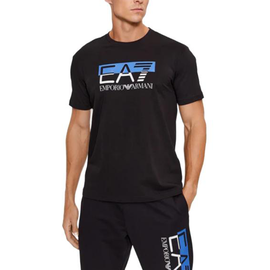 EMPORIO ARMANI 【Best of: PromotionsPrevious Season】logo-print cotton T-shirt