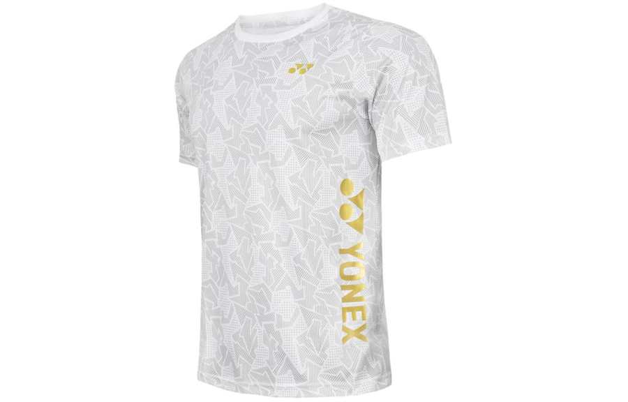 YONEX T Shirts Men's Crew Neck Moderate Straight Fit