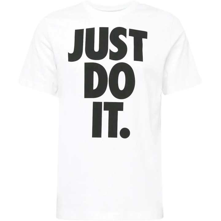 Nike Nike T Shirts Men's White Crew Neck Moderate Straight Fit
