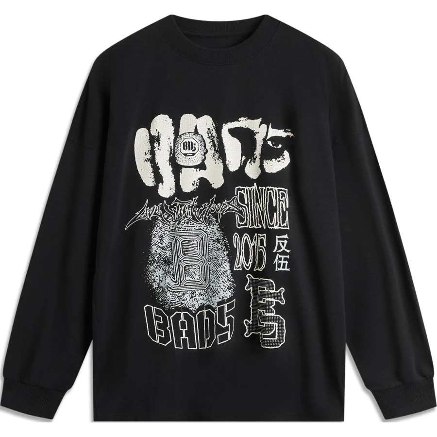 Li-Ning Li Ning BadFive Collection Basketball Collection T Shirt Men's Black