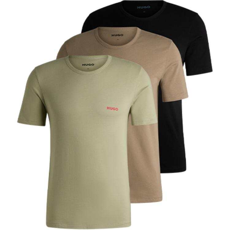 HUGO BOSS SS25 T Shirt Men's 3 Pack Mixed Color