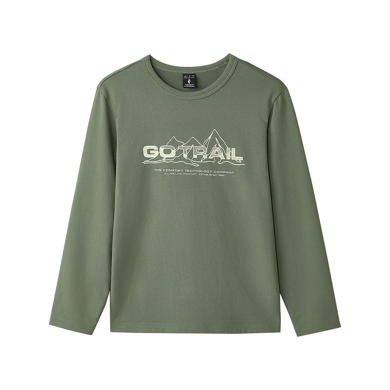 Skechers Wilderness Outdoor Collection FW24 T Shirt Men's Flax Gray