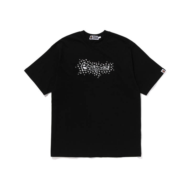 A BATHING APE Bape Studs Bape Logo Relaxed Fit Tee