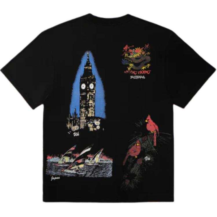 Ice Cream T Shirts Unisex Black Crew Neck