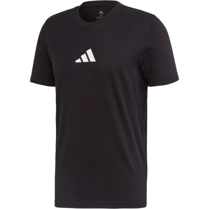 Adidas Adidas T Shirts Men's Black Crew Neck Moderate