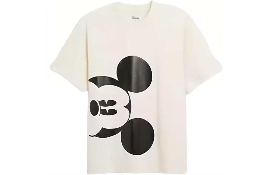 COACH COACH Drop Shoulder Sleeve T-Shirt Unisex White