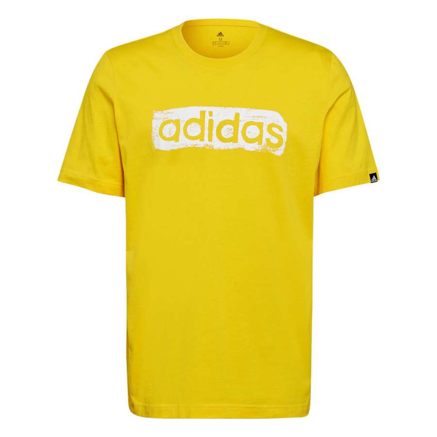Adidas Adidas Deportivo T Shirt Men's Yellow