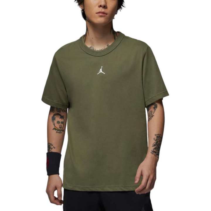 Jordan Jordan Sport Dri FIT T Shirt Men's Medium Olive/White