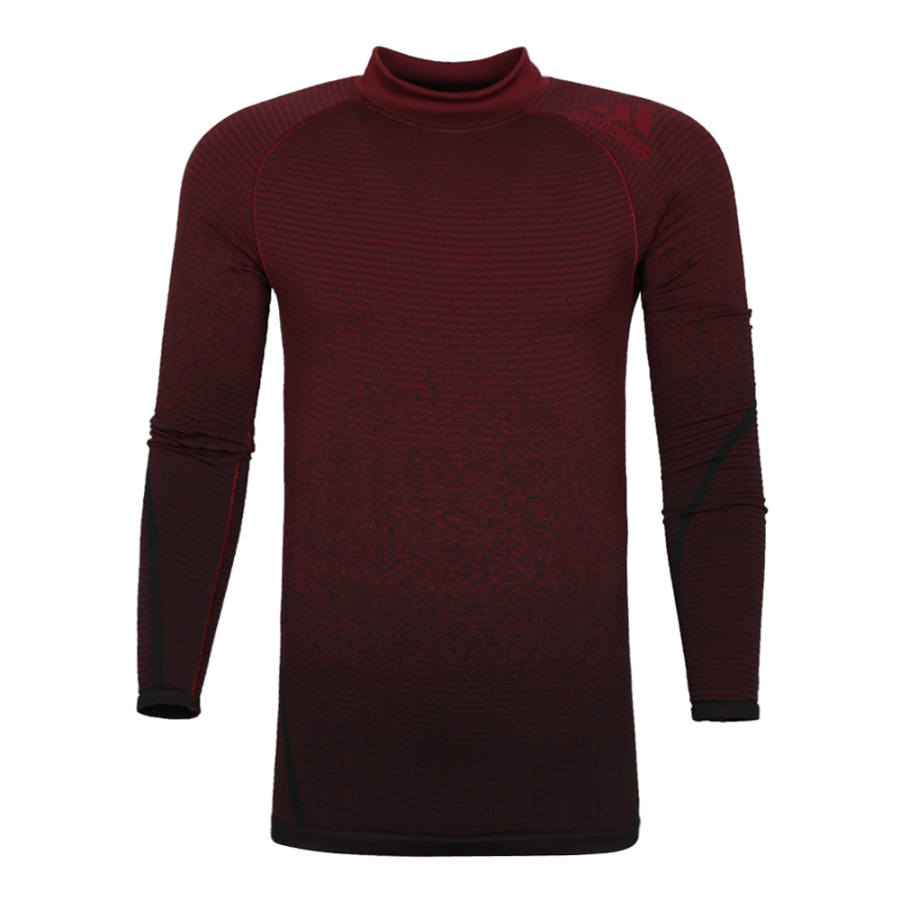 Adidas Adidas 360 T Shirts Men's Red Crew Neck Moderate Straight Fit