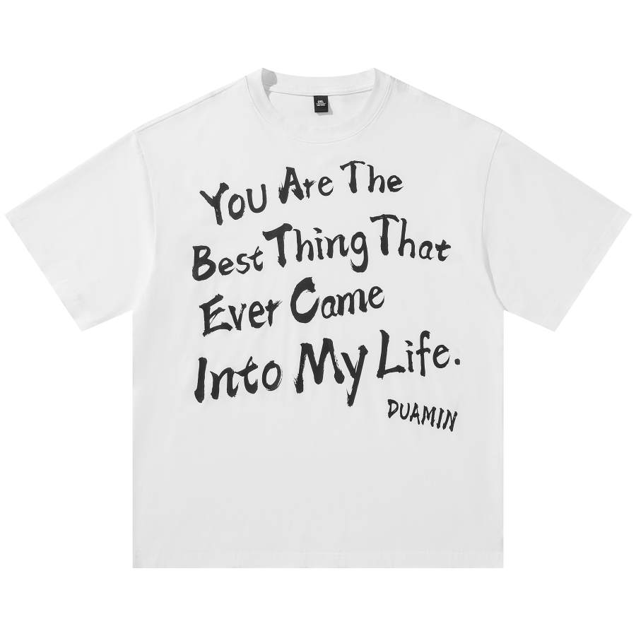 Duamin T Shirts Unisex Crew Neck Moderate