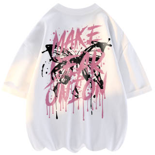 BEAR UNION T Shirts Unisex Crew Neck Moderate Straight Fit