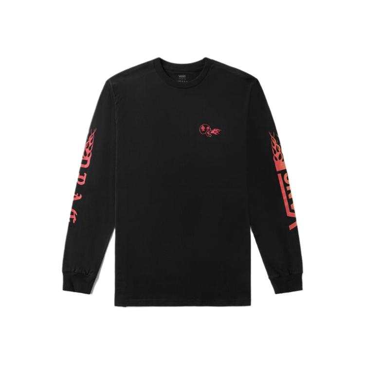 Vans Vans T Shirts Men's Black Crew Neck Moderate