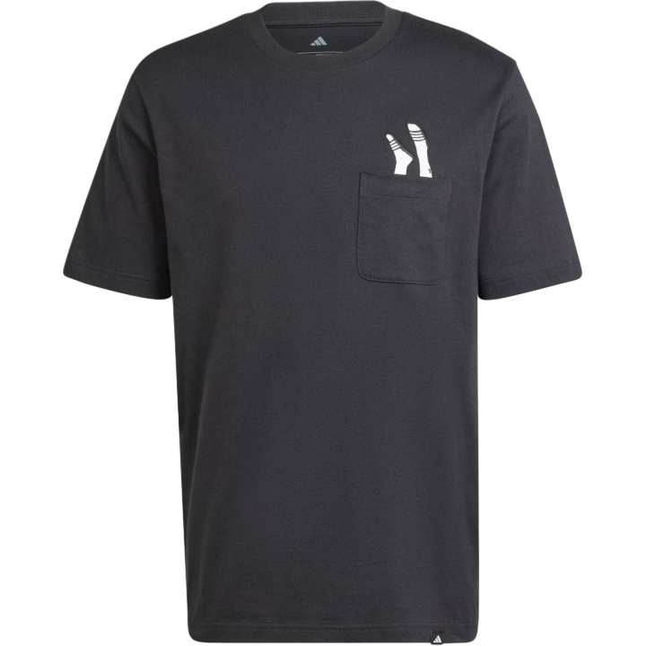 Adidas Adidas Lounge Slides Graphic Pocket T Shirt