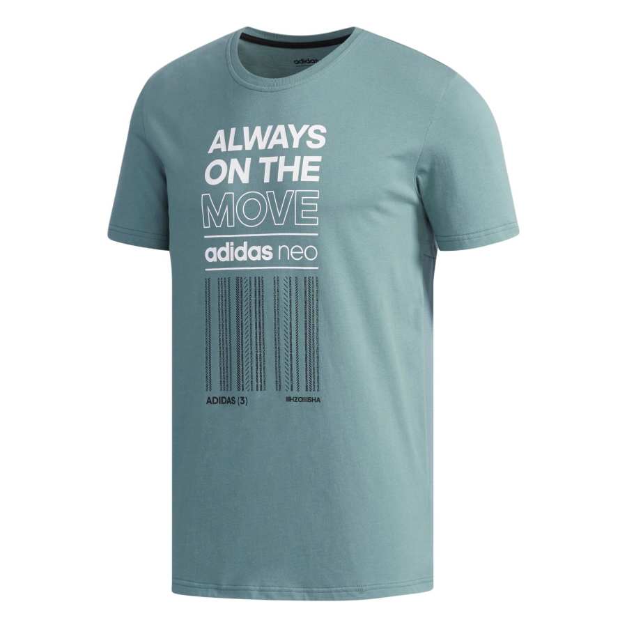 Adidas Neo T Shirt Men's Peacock Green