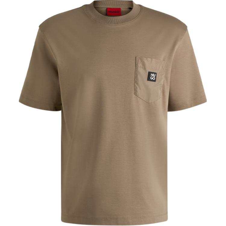 HUGO BOSS Hugo Boss logo-patch T-shirt