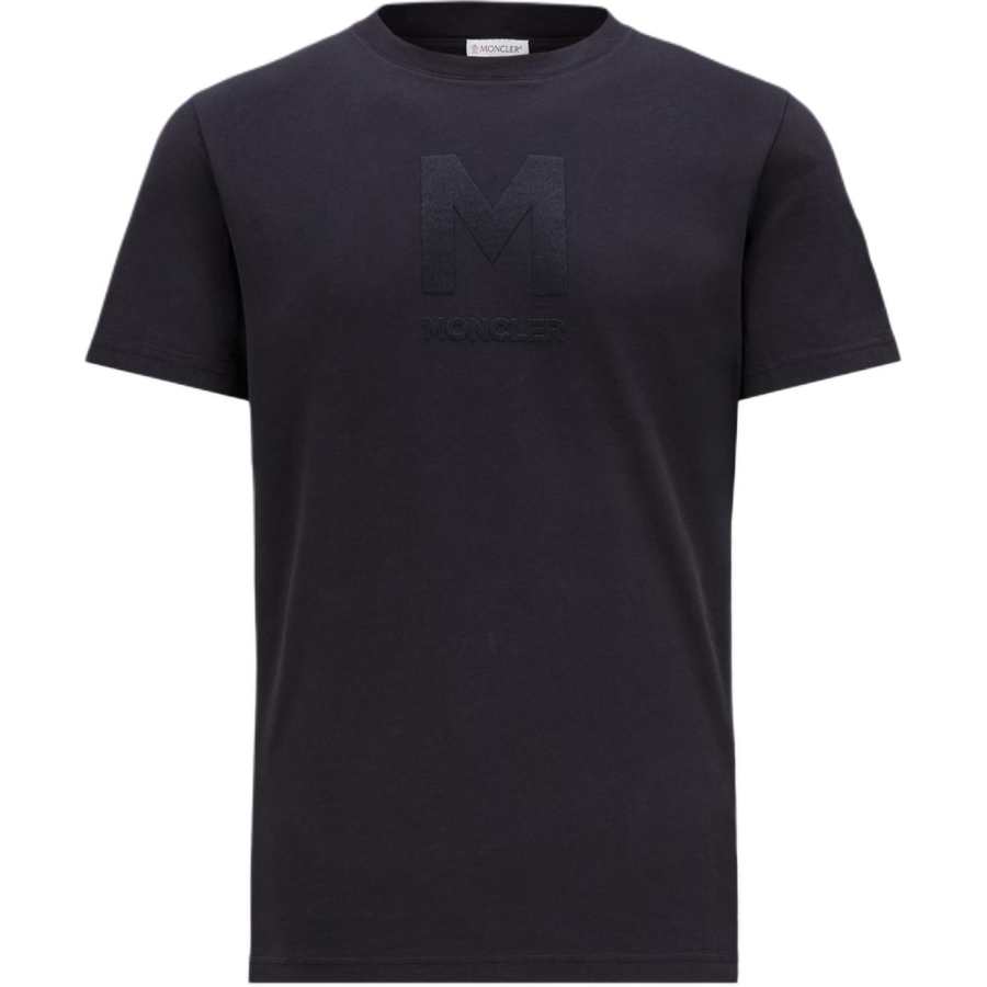 Moncler T Shirt Midnight Blue Men's