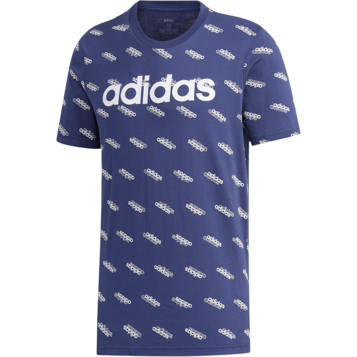 Adidas Adidas T Shirts Unisex Blue Crew Neck Moderate Straight Fit