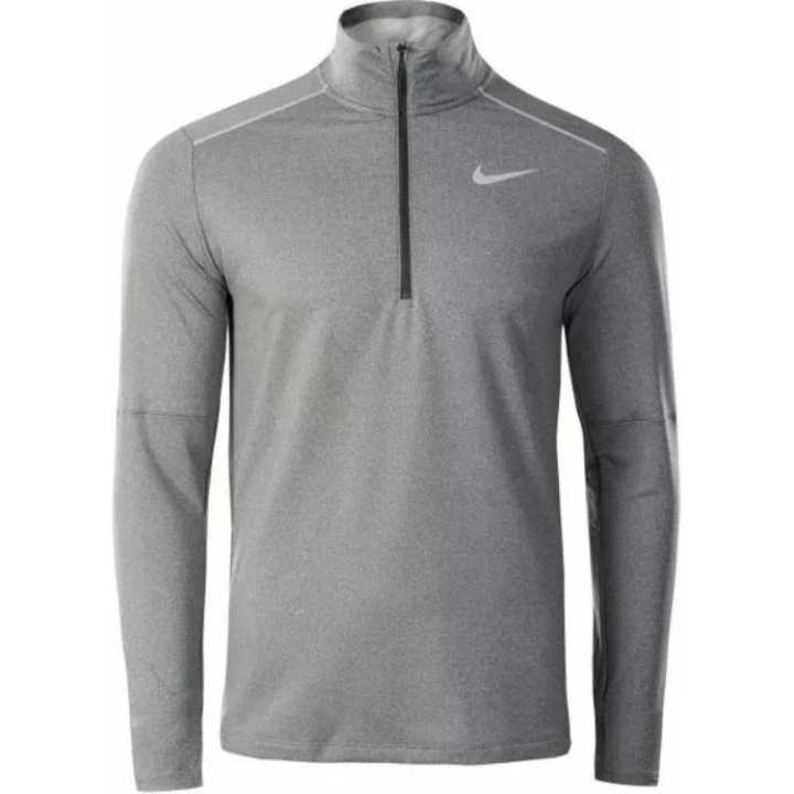 Nike Nike T Shirts Men's Gray Stand Collar Moderate Straight Fit