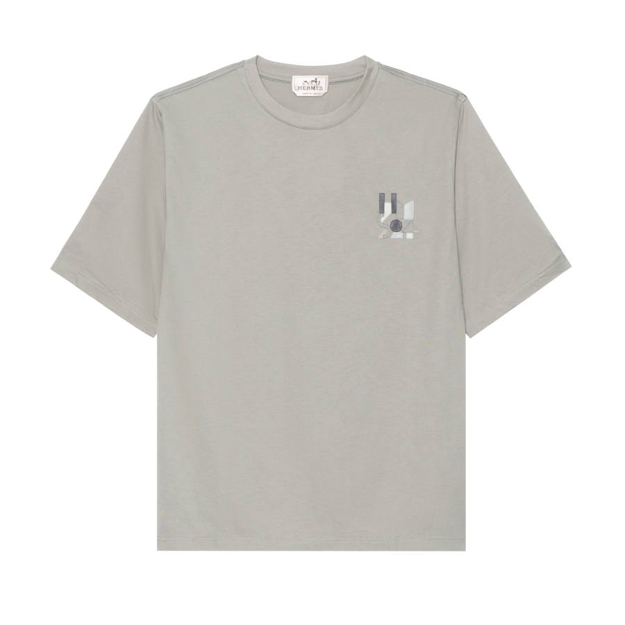 HERMES HERMES SS24 T Shirt Men's Green