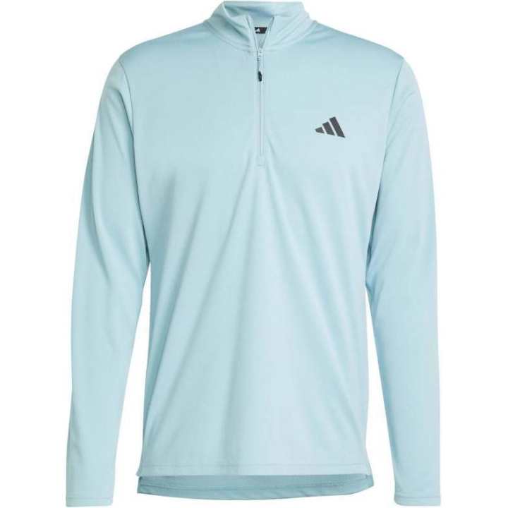 Adidas Adidas Clothing T Shirts Men's Blue Stand Collar