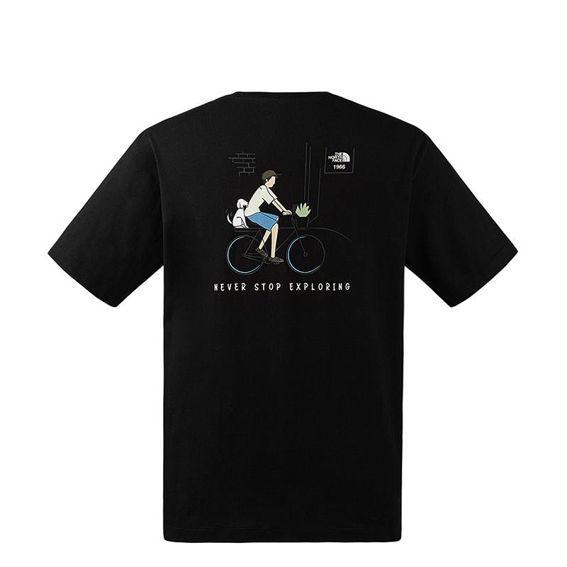 THE NORTH FACE T Shirt Unisex Cosmic Black
