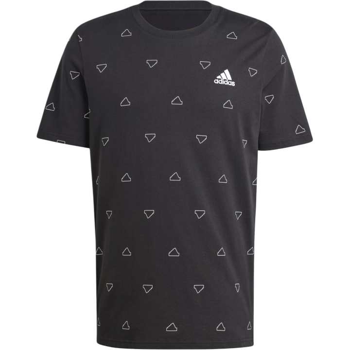 Adidas Adidas Clothing T Shirts Men's Black Crew Neck