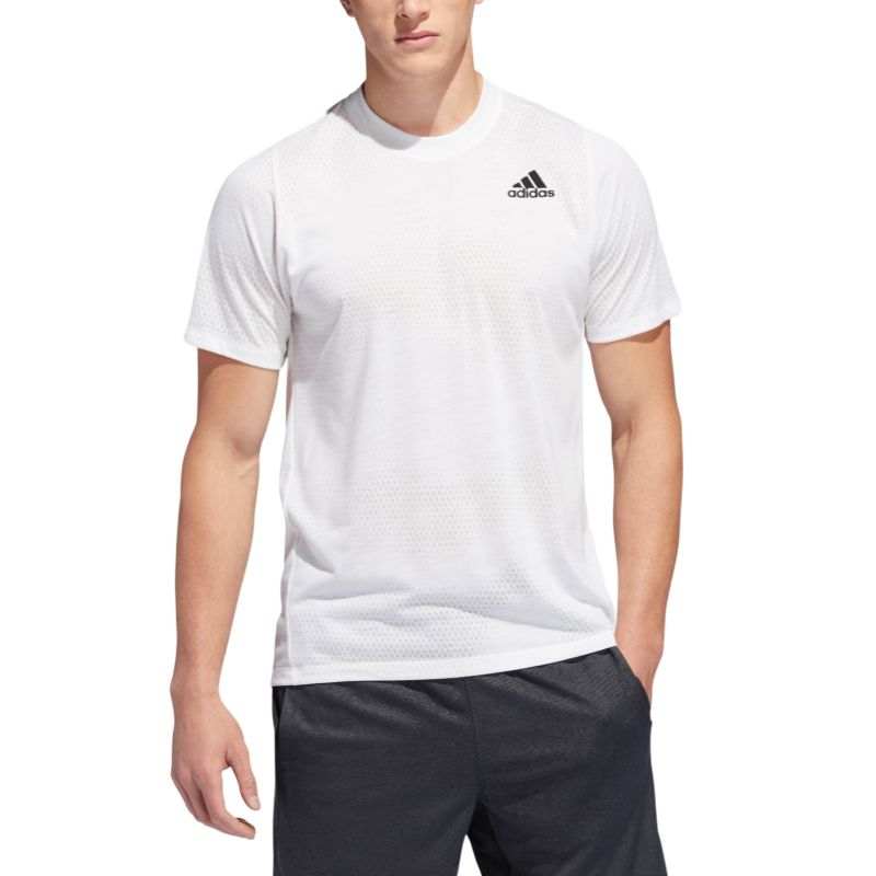 Adidas Adidas Training Freelift Tec GF Aeroknit T Shirt Men's White