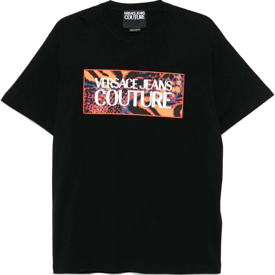 Versace Jeans Couture logo-patch T-shirt
