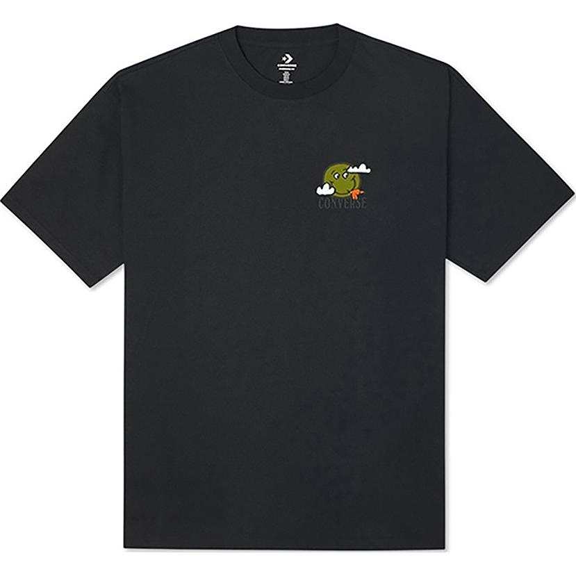 Converse Converse MOVING MOUNTAINS T Shirt Men's Black