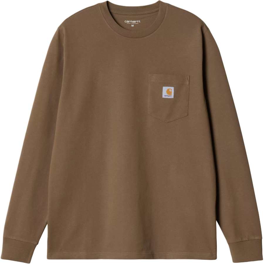 Carhartt WIP Logo Patch Long Sleeved T Shirt