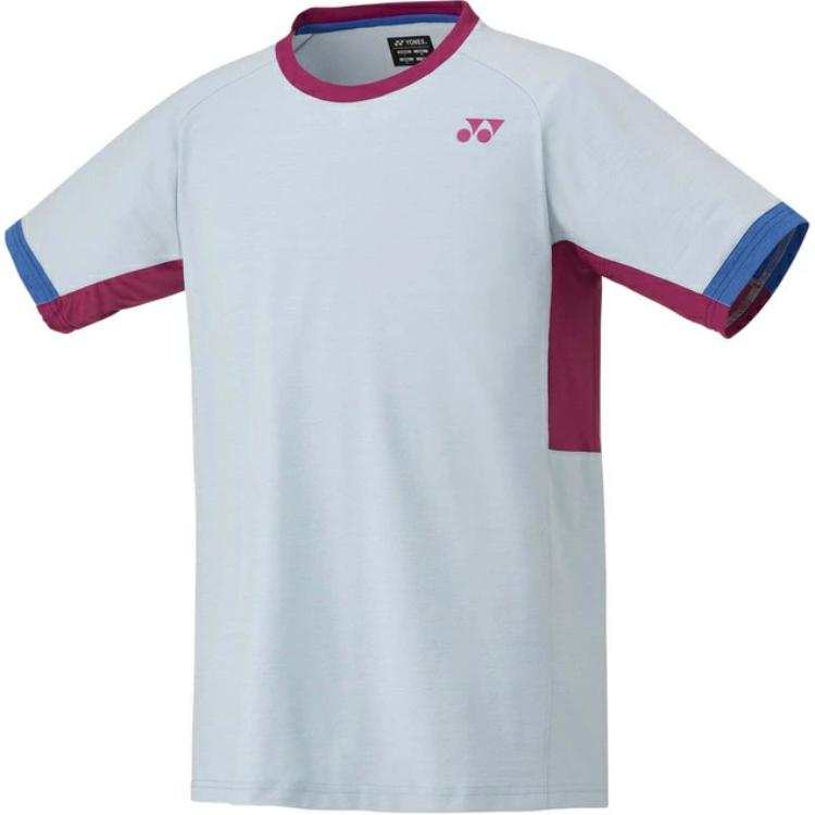 YONEX T Shirts Men's Smoky Mint Crew Neck Moderate Straight Fit