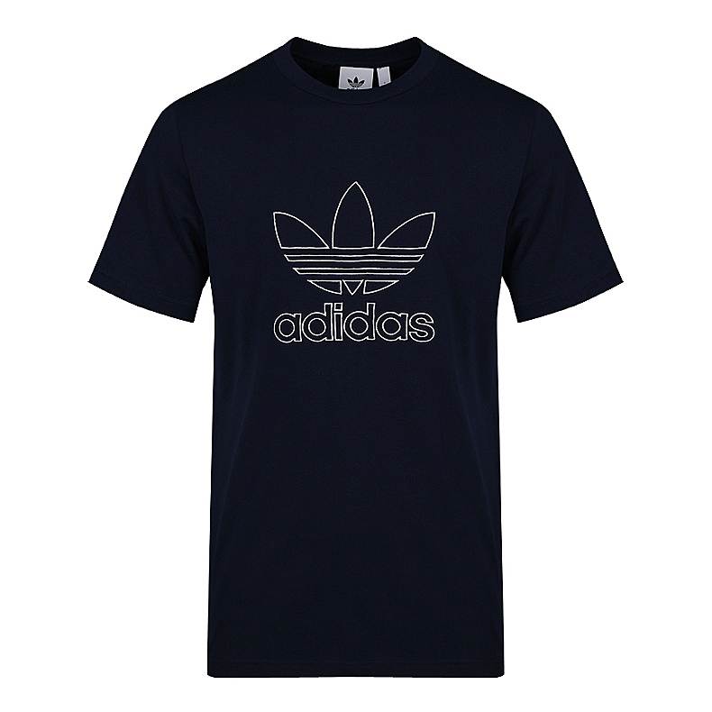 Adidas Originals Outline Tee T Shirt Men's Black
