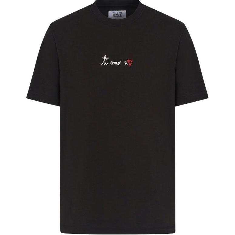 EMPORIO ARMANI EA7 SS25 T Shirt Men's Black