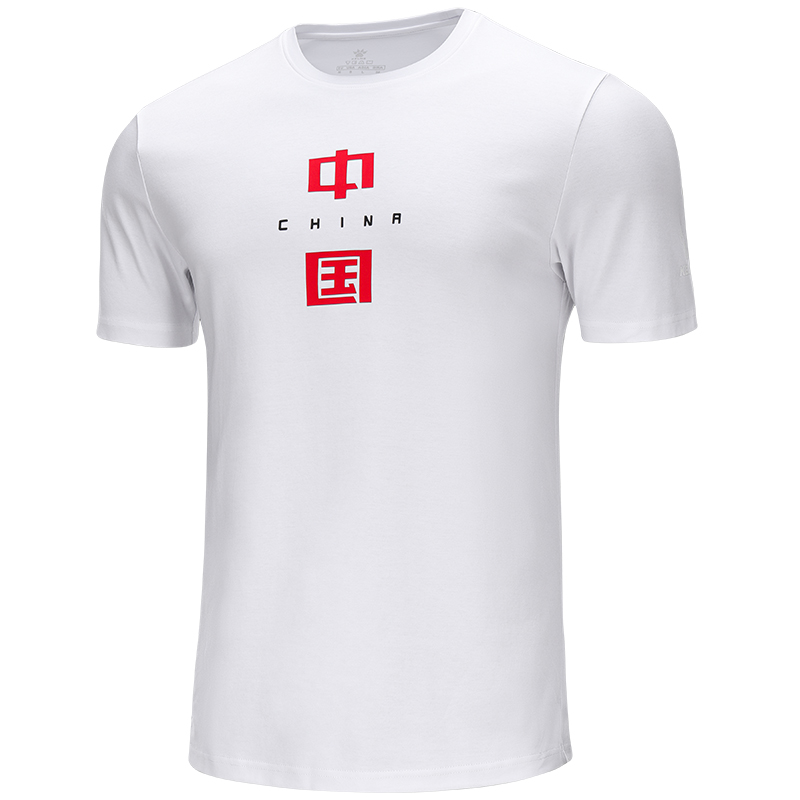 KELME T Shirts Unisex White Crew Neck Moderate Straight Fit