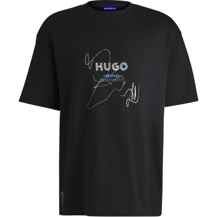 HUGO BOSS FW24 T Shirt Men's Black