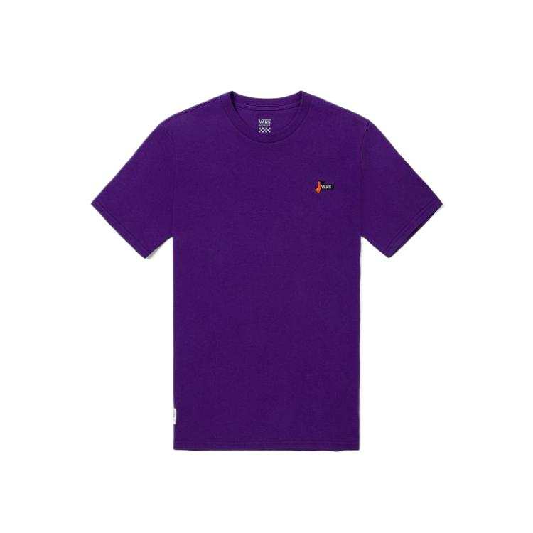 Vans Vans TEE SS T Shirt Unisex Purple