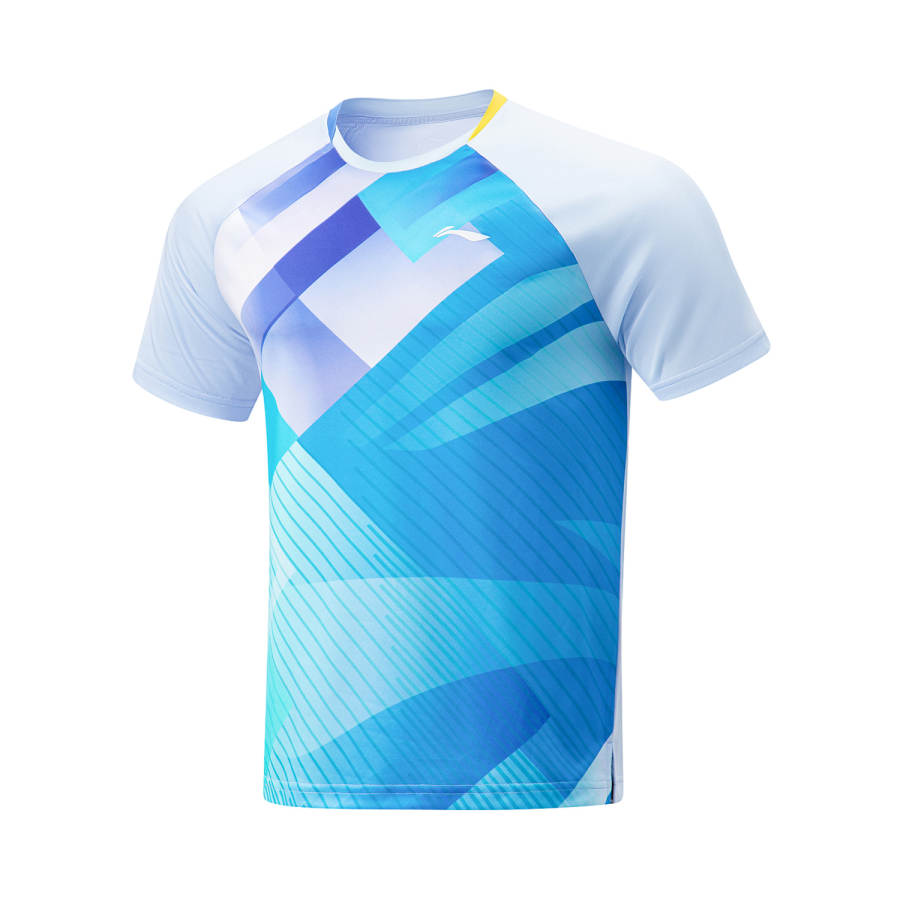 Li-Ning Li Ning Table Tennis Collection T Shirt Unisex Glacier Blue
