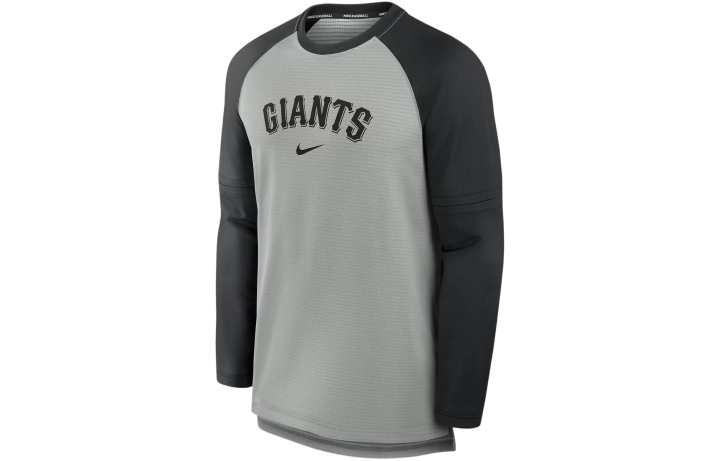 Nike Nike San Francisco Giants Authentic Collection Game Time T Shirt Men's Gray