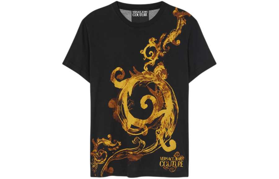 VERSACE JEANS COUTURE SS24 T Shirt Men's Black