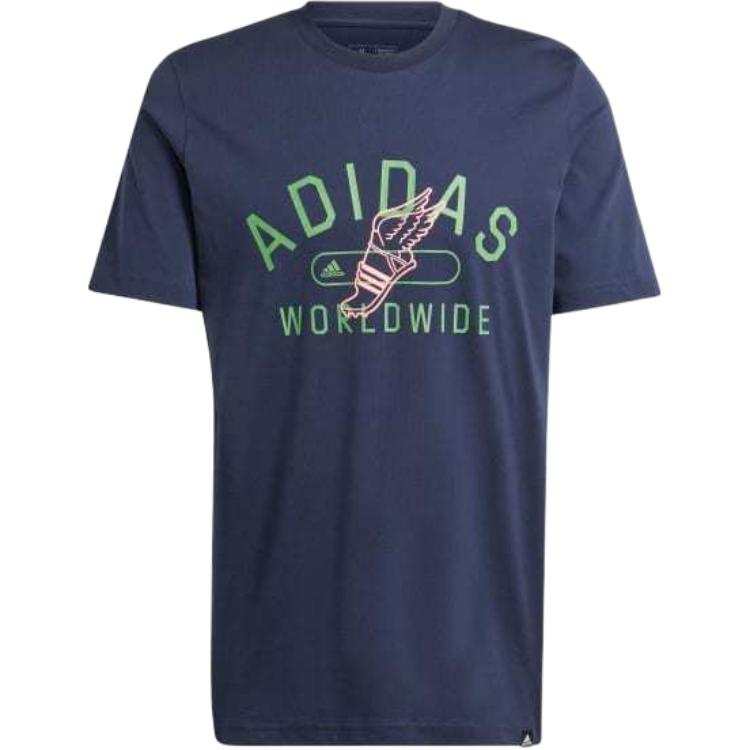Adidas Adidas Regular T Shirt Men's Ink Purple