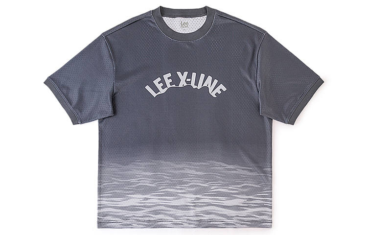 Lee Lee SS24 T Shirt Unisex Sea Blue