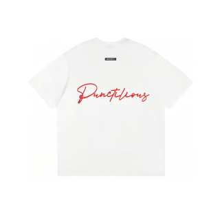 PUNCTILIOUS T Shirts Unisex Crew Neck Moderate Straight Fit