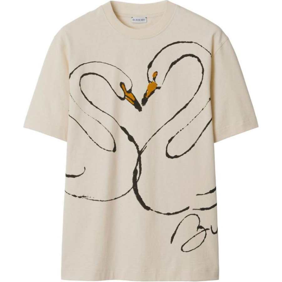 Burberry T Shirt Men's Almond Beige