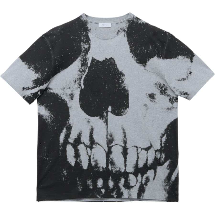 Alexander McQueen Skull Printed Crewneck T Shirt